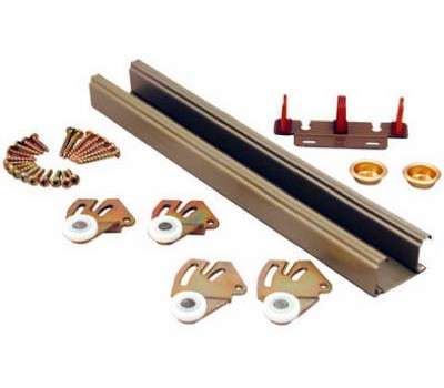 Johnson 60 in bypass track & hardware 