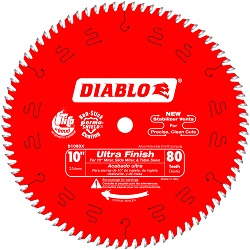 10 80th Diablo circular blade 