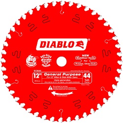 12 44th Diablo circular blade 