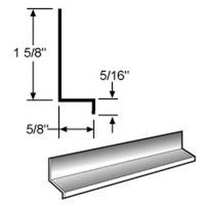 5/8 x 10 Z flashing 