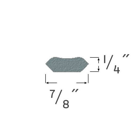 Pre-finished 8' honey oak inside corner aztra (5093) 