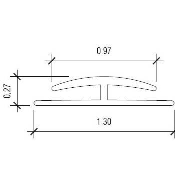 10' WHITE FRP DIVIDER