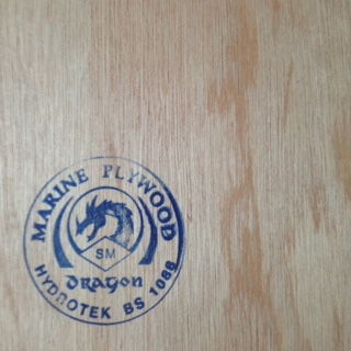 1/4 4 x 8  Marine Plywood Hydrotek BS 1088