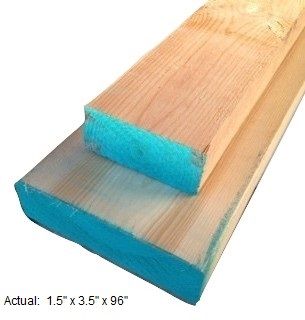 2 X 4 X 8ft Premium KD HT SPF Stud 