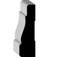 WM 356 11/16 x 2 1/4 finger jointed primed colonial Pine casing molding 168' (bundle) or more 10% di
