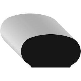 WM 240 1 1/4 x 2 1/4 Pine handrail molding /ft. 