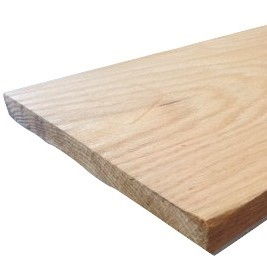 Red Oak Surfaced Two Sides (S2S) Straight Line Ripped (SLR1) per Board Ft. 