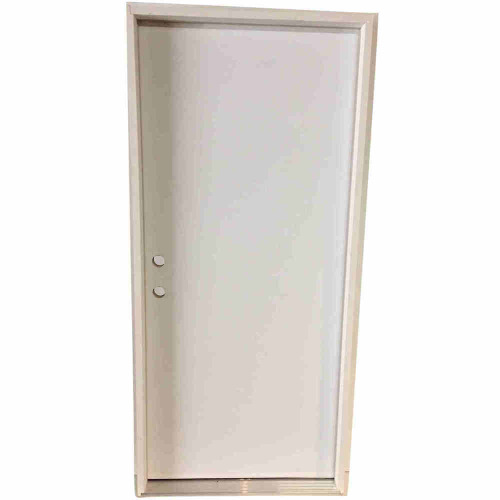 3-0 X 6-8  FLUSH FIBERGLASS OUTSWING S&D RH DOOR