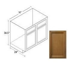30RBS Range/Sink Base Cabinet Warmwood Kitchen Kompact 