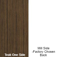 1/4 4 X 8 VC TEAK / MILL SHOP 