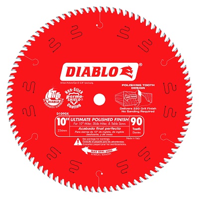 10 90th Diablo circular blade 