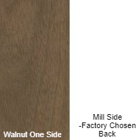 1/4 4 X 8 MDF WALNUT / MILL SHOP