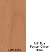 1/4 4 X 8 MDF ALDER / MILL SHOP KNOTTY