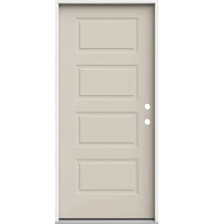 2-8 X 6-8  4 PANEL  STEEL S&D RH DOOR 