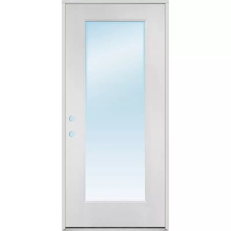 2-8 X 6-8  FULL LITE  FIBERGLASS S&D LH DOOR 