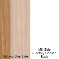 3/4 4 X 8 MDF HICKORY / MILL SHOP 