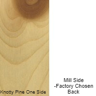 3/4 4 X 8 VC KNOTTY_PINE / MILL SHOP 