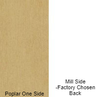 3/4 4 X 8 VC POPLAR / MILL SHOP 