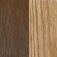 1/4 4 X 5 MDF RED_OAK / RED_OAK SHOP  Stained Brown  UV2S
