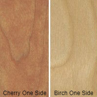 3/4 4 X 8 COMBO CORE VC MDF CHERRY  / BIRCH   SHOP