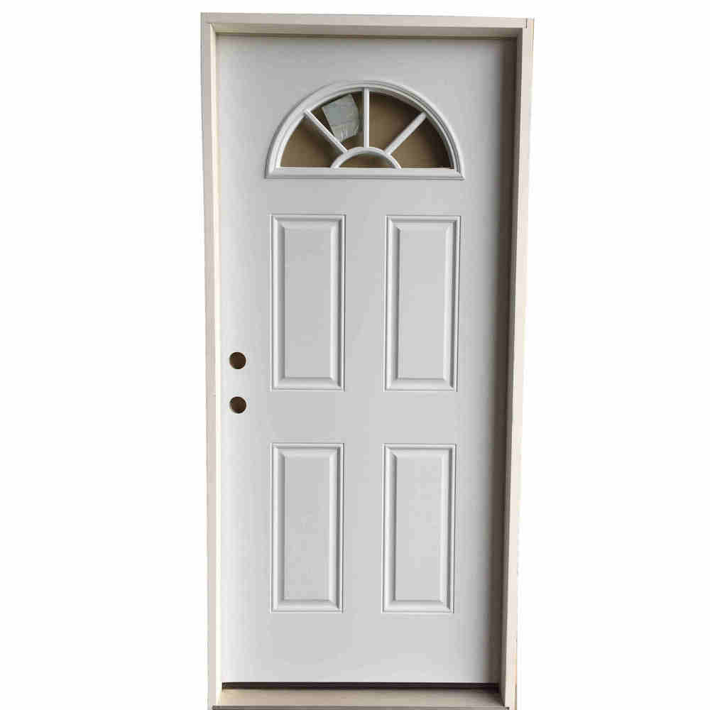 2-8 X 6-8 FAN LITE FIBERGLASS S&D RH DOOR
