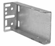 Pair Rear Side Mount Metal Mounting Brackets 