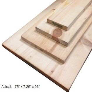 1 X 8 #2 pine 8ft ea