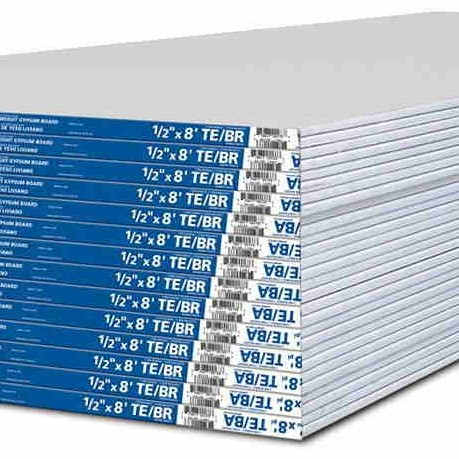 1/2 4 x 8 Lite Weight Drywall 