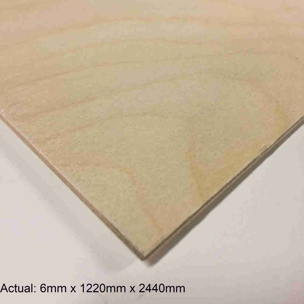 1/4 4 x 8 Baltic Birch BB/BB (5 ply)  Plywood 