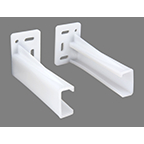 Pair 4" PLASTIC REAR MOUNTING BRACKET 