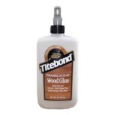 8 oz Translucent wood glue 6123 